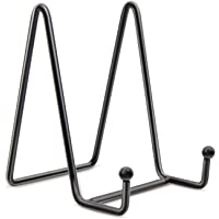 Mocoosy 2pcs Soportes de Plato para exhibición 4&quot--Nuevo diseño Soporte de Placa Negro Soporte de Placa de Caballete de…